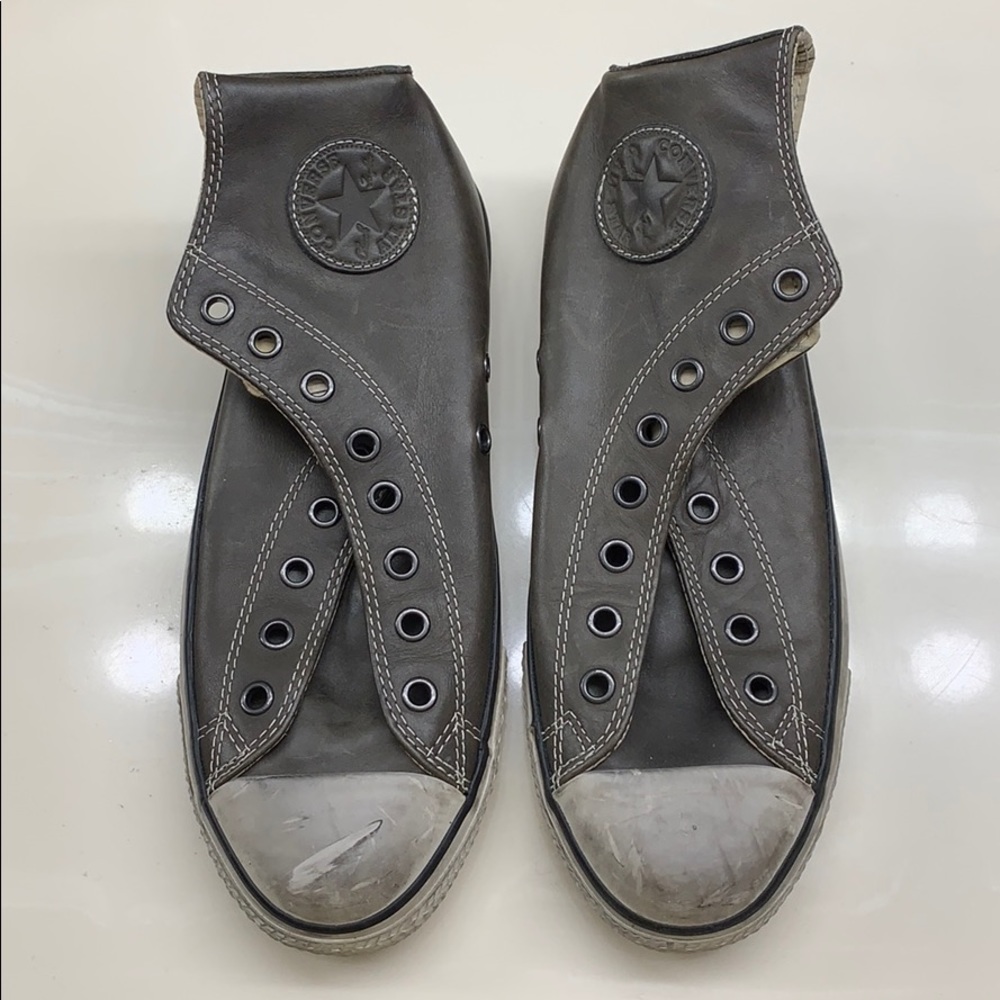 9.5 Gray Hightop John Varvatos Converse Chucks